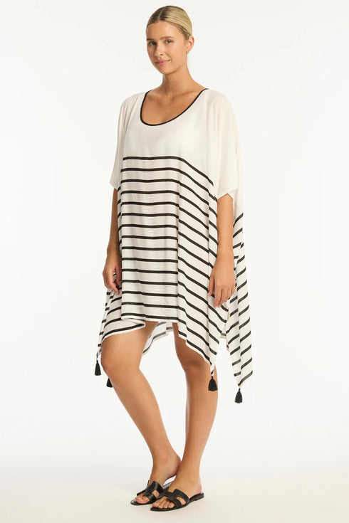 Sea Level Amalfi Scoop Neck Kaftan